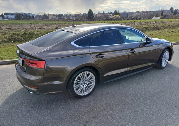 Audi A5 cena 138375 przebieg: 80070, rok produkcji 2017 z Wyszków małe 106